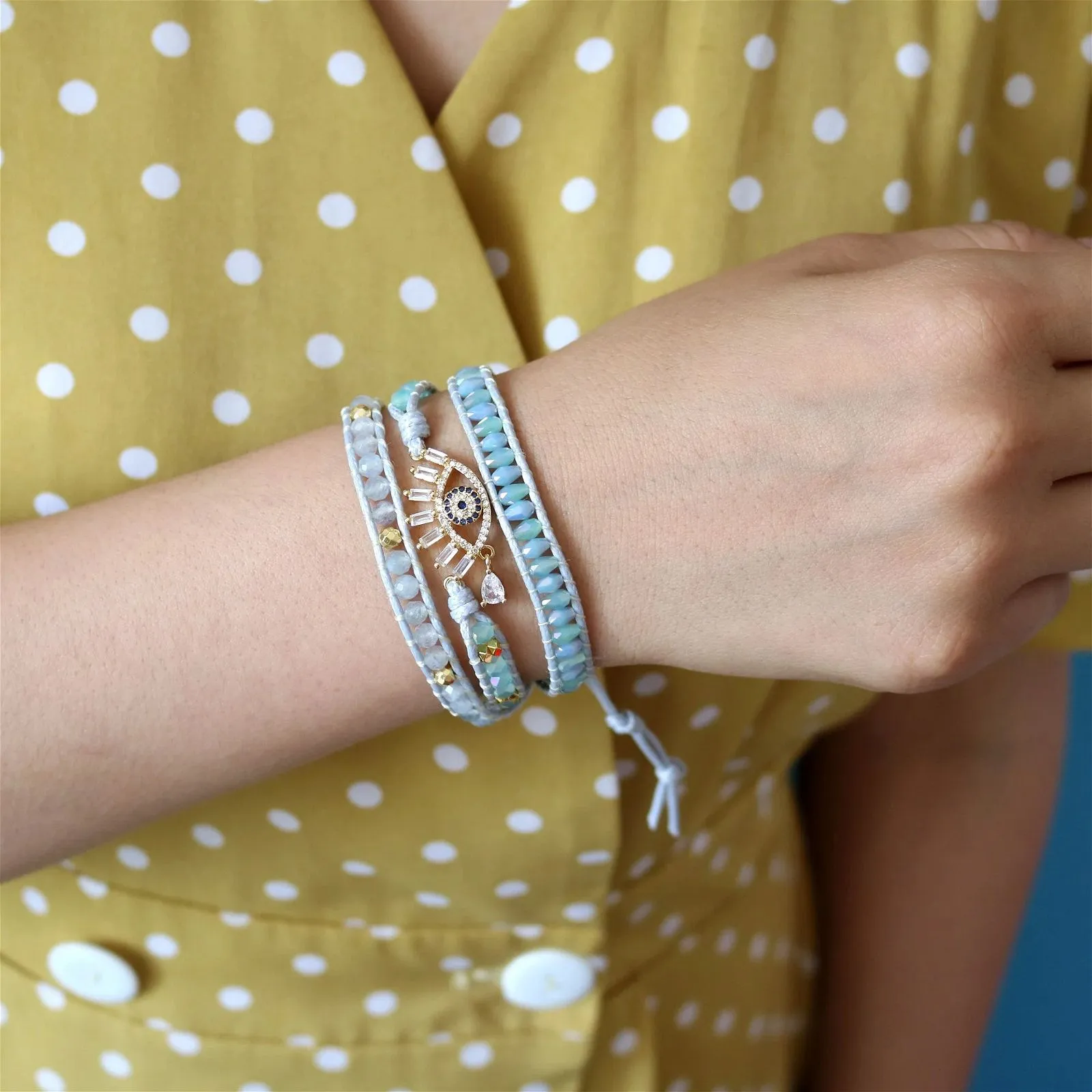 Shiny Zircon Bracelets