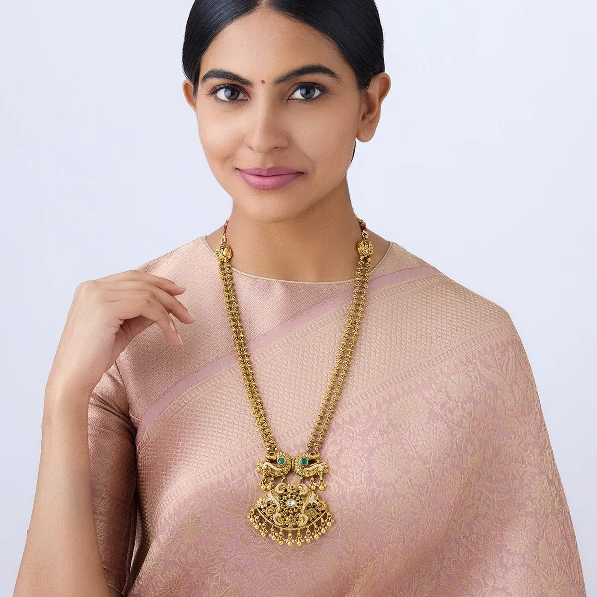 Silver Temple Necklace 161304