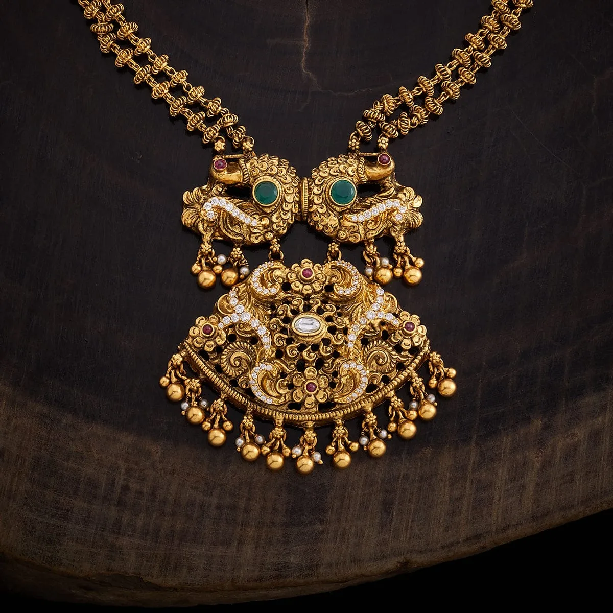 Silver Temple Necklace 161304