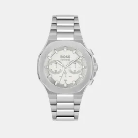 Taper Men's Silver Chronograph Stainless Steel Watch 1514087