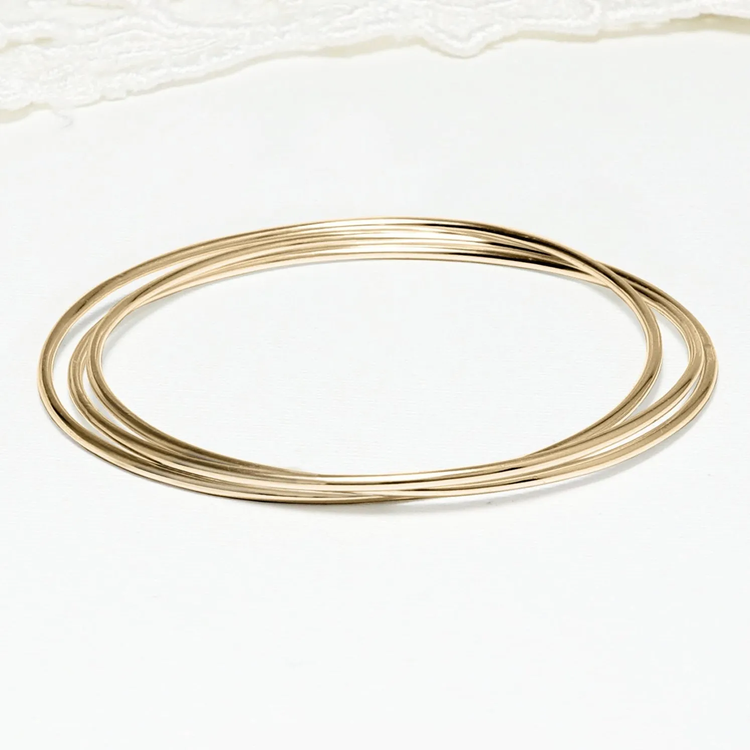 The Interlocking Celebration Bangles