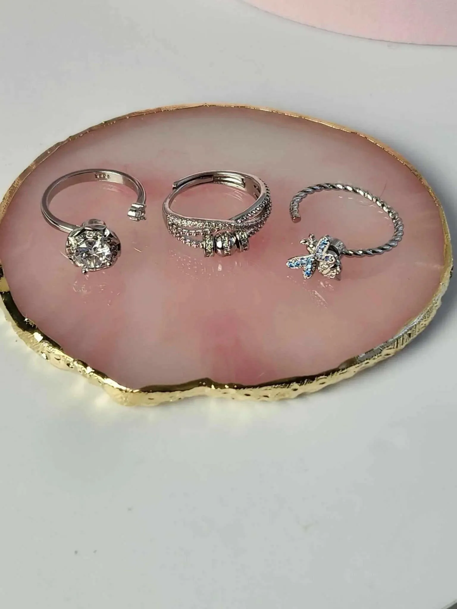 The Timeless Bundle - Crystal Infused Fidget Spinner Rings