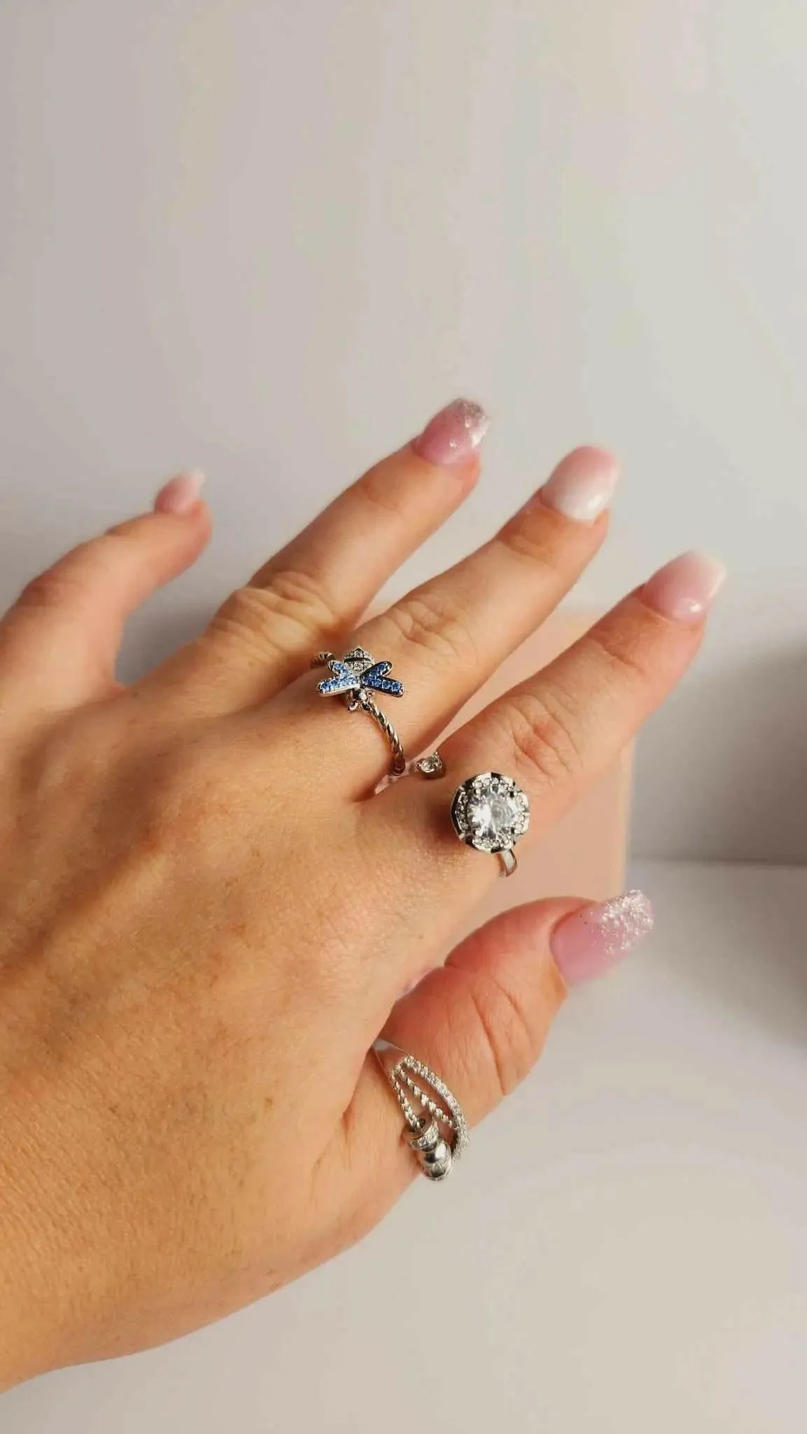 The Timeless Bundle - Crystal Infused Fidget Spinner Rings