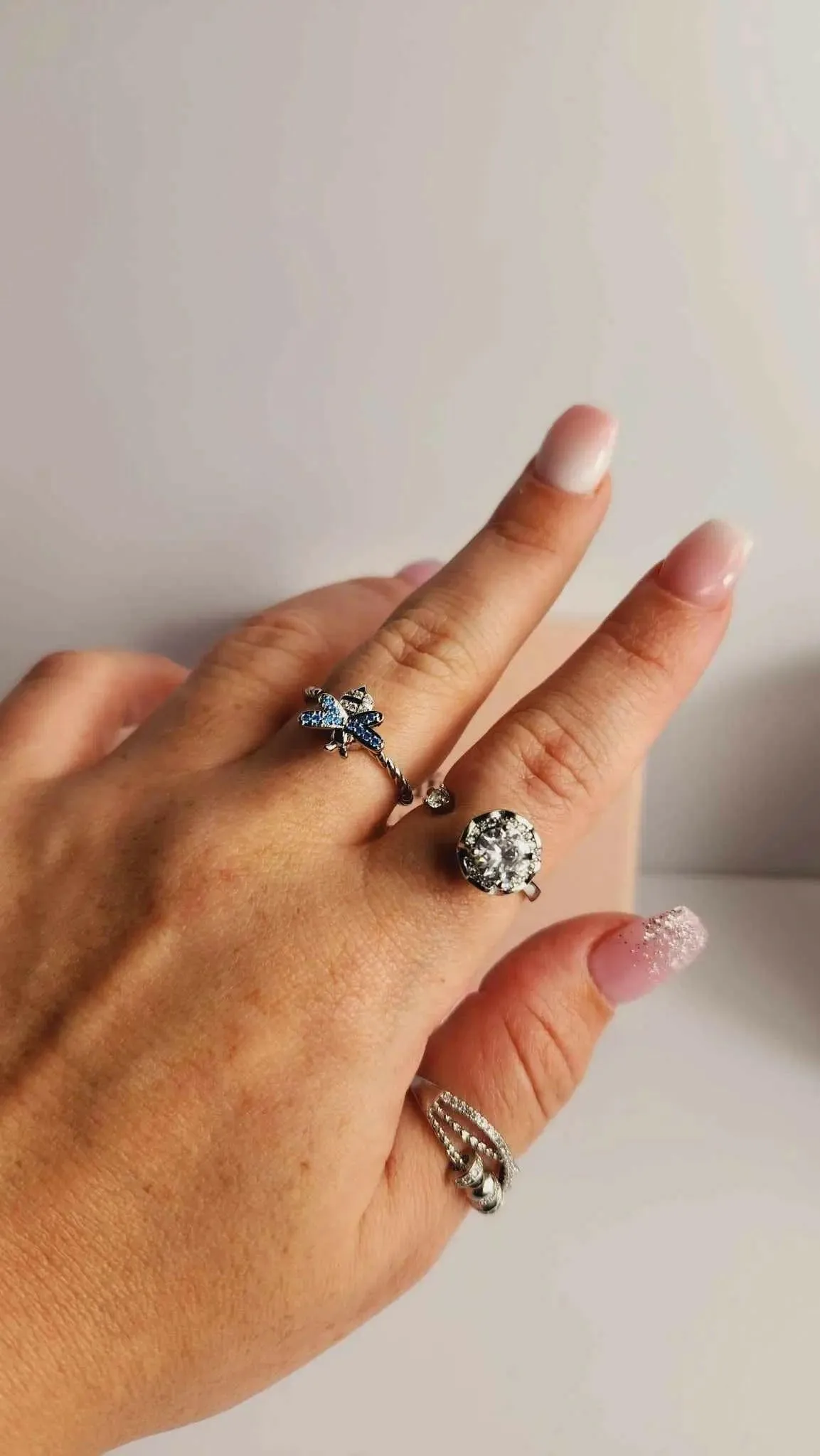 The Timeless Bundle - Crystal Infused Fidget Spinner Rings