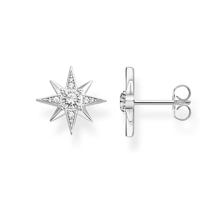 Thomas Sabo Sparkling Star Stud Earrings H2081-051-14