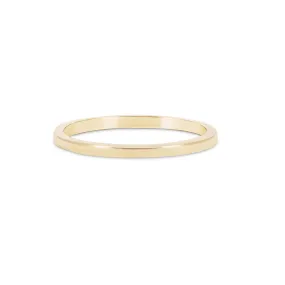 Timeless Love 2mm Polished Wedding Band - 14k Gold