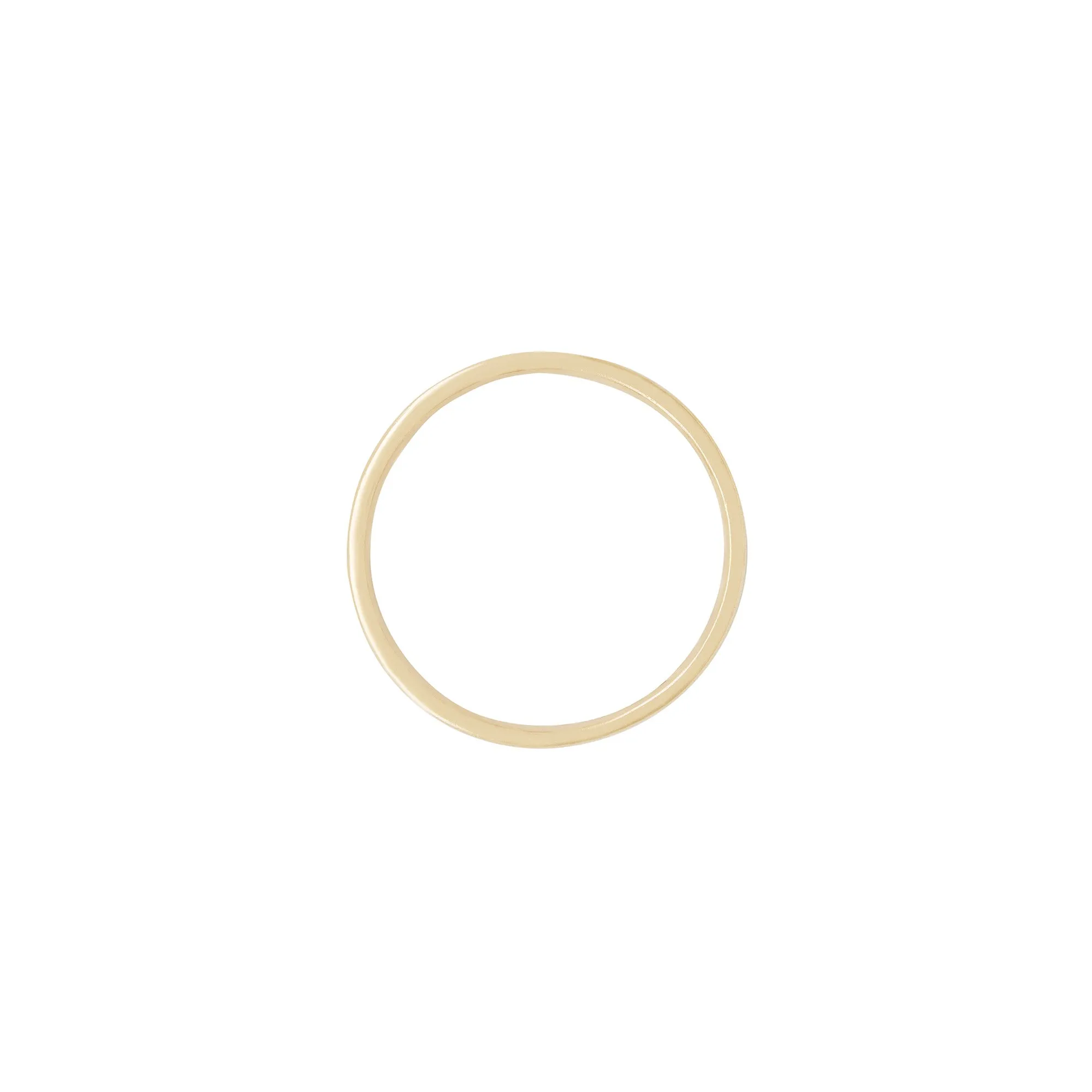 Timeless Love 2mm Polished Wedding Band - 14k Gold