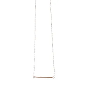 Tiny Bar Necklace