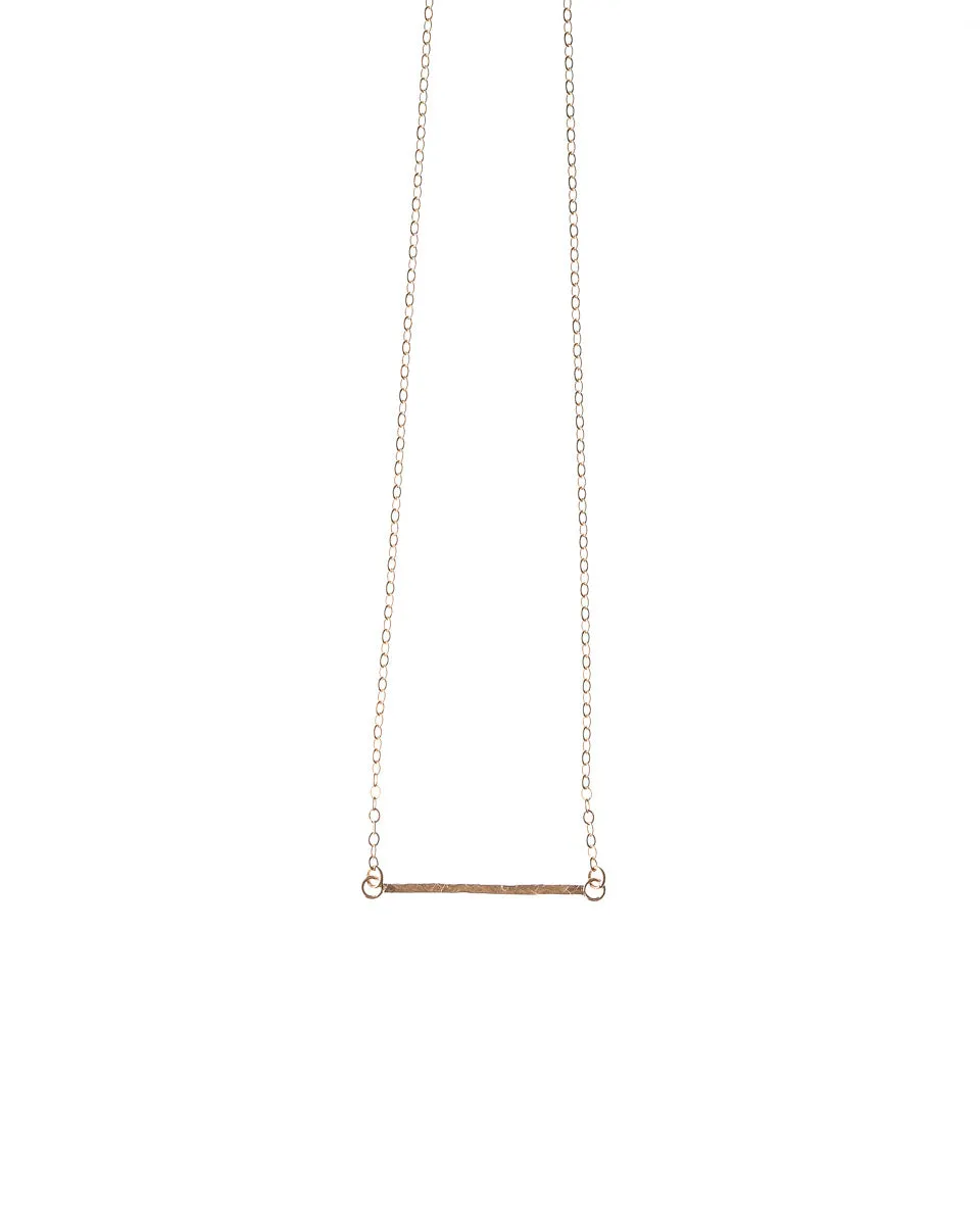 Tiny Bar Necklace