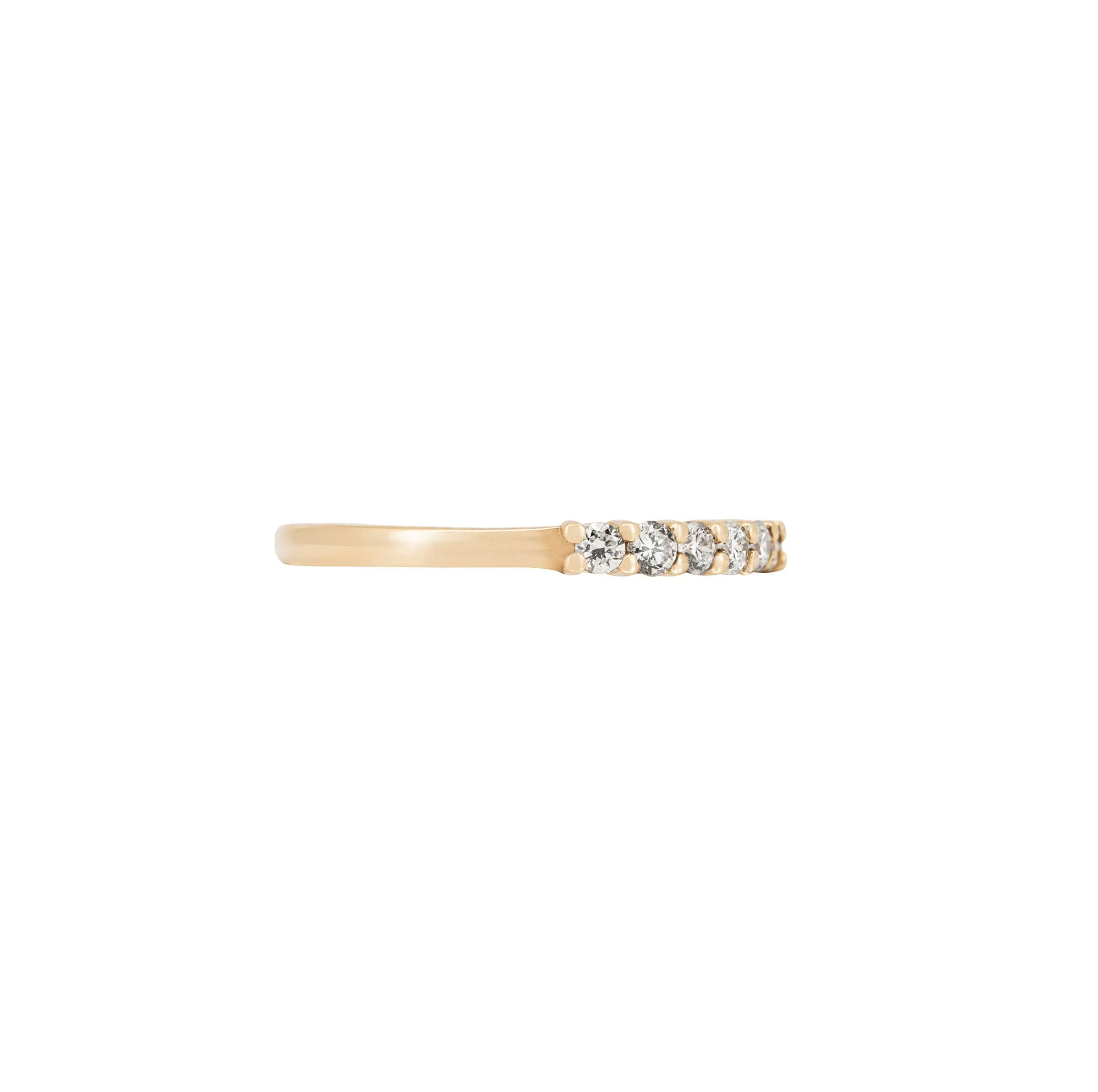 Tomorrow Lab-Grown Diamond Eternity Ring - 14k Gold Polished Band