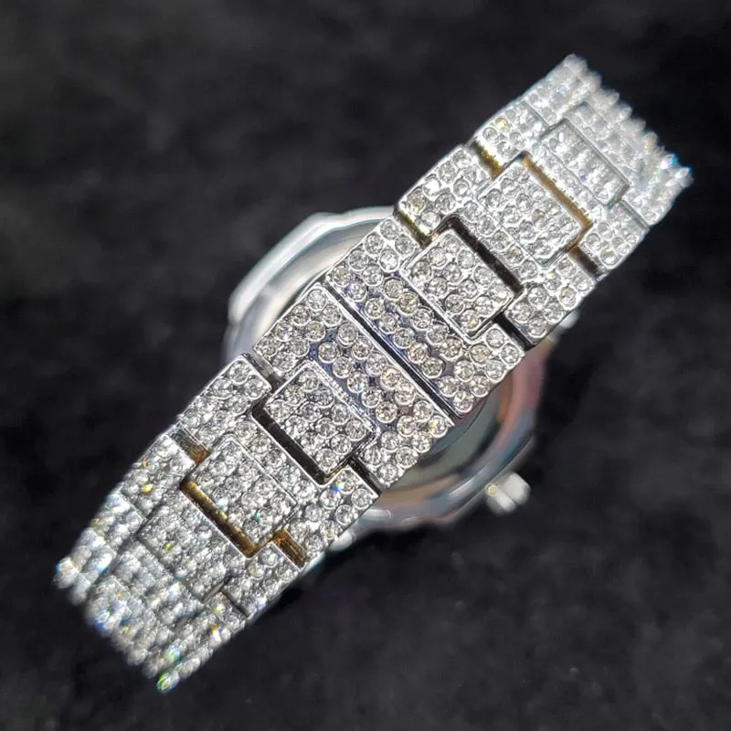 Unisex Iced Out Hip Hop Fashion Gisabe Watches